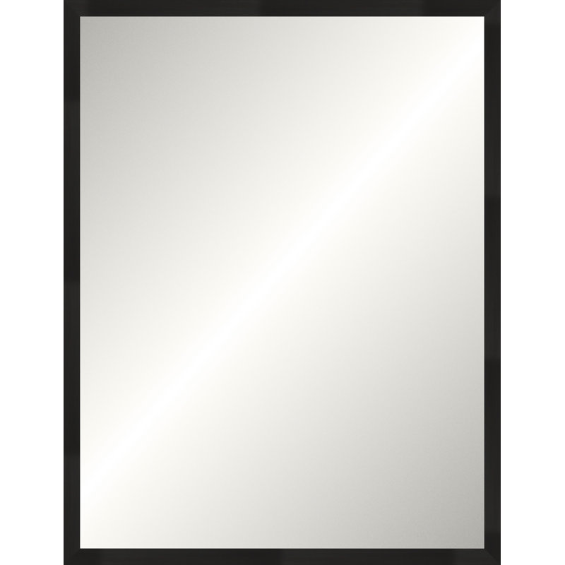 Espresso Gallery Mirror, Medium rectangle