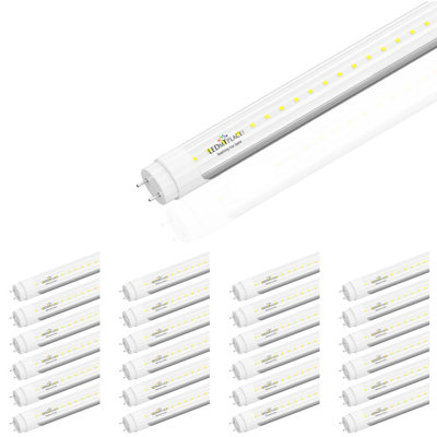 22 Watt, T8 LED, Non-Dimmable Light Bulb, Daylight G13/Bi-pin Base