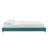 Sutton Performance Velvet Bed Frame-195014835-195014847