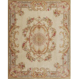 Savonnerie One-of-a-Kind 2'7" X 8' Hand Knotted Area Rug
