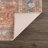 Anarhu Boho Damask Machine Washable Peach Area Rug-897433331