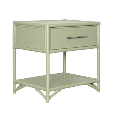 Olivia Collection 1 - Drawer Rattan Nightstand