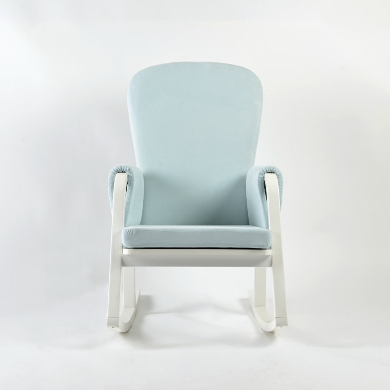 Chaise berçante Jenavive, Bleu pâle