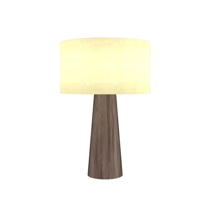 Conical Table Lamp, American Walnut