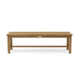 Makenzie Outdoor Teak Dining Bench