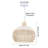 Ajshe 1 - Light Rattan Teardrop Pendant-734081282