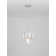 Chrome Aluminum & Crystal LED E14 1x5 Watt 230 Volt IP20 Bulb Excluded D: 25 H: 120 cm  Adjustable Height