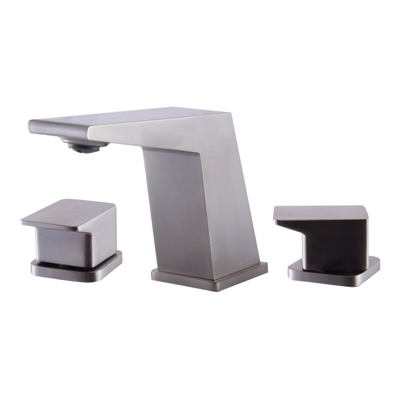 2-handle Bathroom Faucet, Brushed Nickel