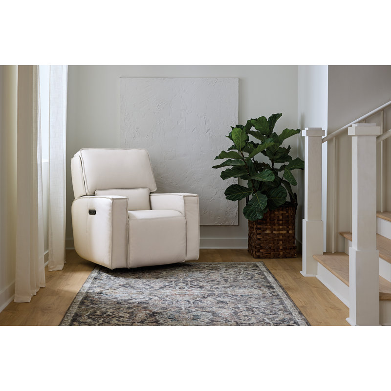Fauteuil inclinable électrique avec appui-tête électrique Miles Zero Gravity, Gris