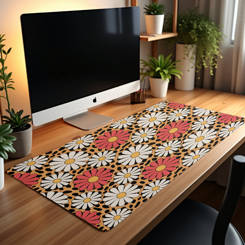 Polyester Desk Pad, 31.5x15.5