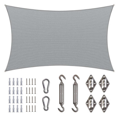 Toile d'ombrage rectangulaire Amgo