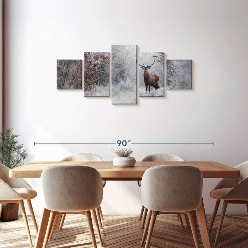 Deer, 30" H x 68" W