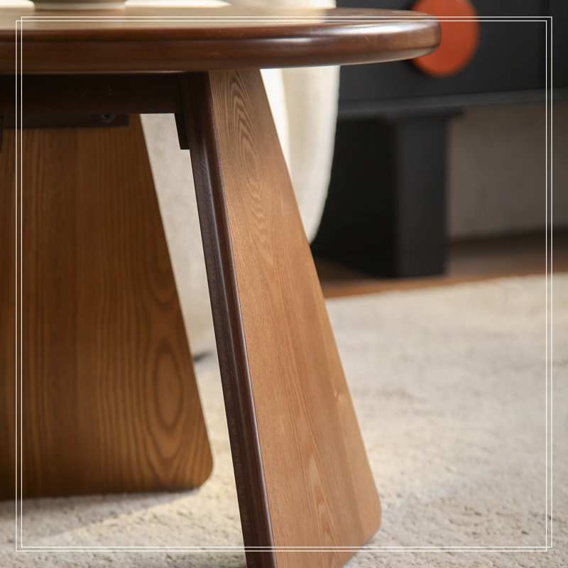 Table d'appoint ronde avec pieds robustes
