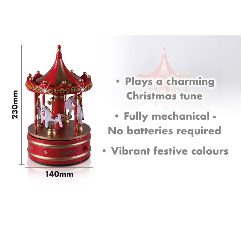 Victorville Decorative Accent, Red
