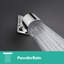 Ensemble de baignoire / douche à pression équilibrée avec iBox hansgrohe Pulsifier S, 1,75 GPM en chrome-130139589