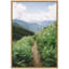 «Mountain Trail Scenic Landscape» par Patricia Hasz de Patricia Rae, reproduction d'art sur toile encadrée