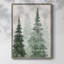 Impression encadrée Winter Washed Coppice II - bois massif-1547400212