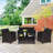 Anaan 8 - Person Patio Conversation Sets with Cushions-1349233271