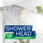 Shower Head Adjustable Shower Spray Fixed Showerhead Chrome Plated 4.4" Face