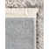 Tapis gris clair Teadora