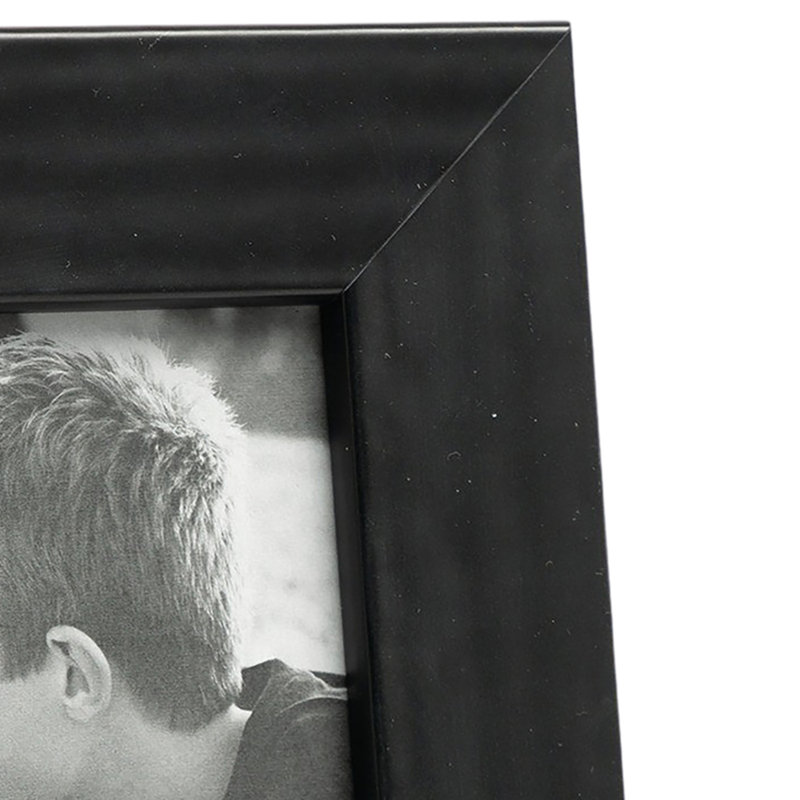Cadre photo simple en bois, 8" x 10", Noir