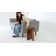 Shayne Solid Wood Abstract End Table