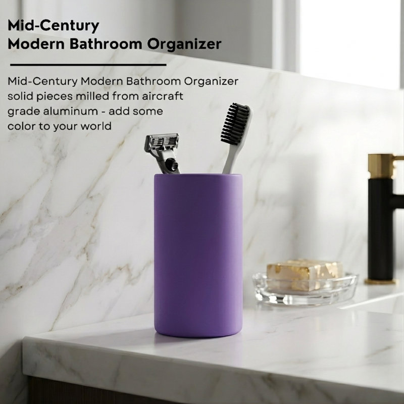 ROUS Hardware Countertop Organizer, Royal (Purple)