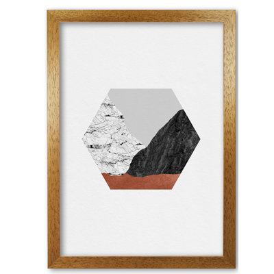 Copper Geometric I - Print