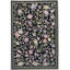 Hand-Knotted High-Quality Black Area Rug