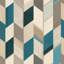 Papier peint moderne abstrait Mid-Century-130827730