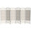 Adelah 4 Ft. Short Folding Screen