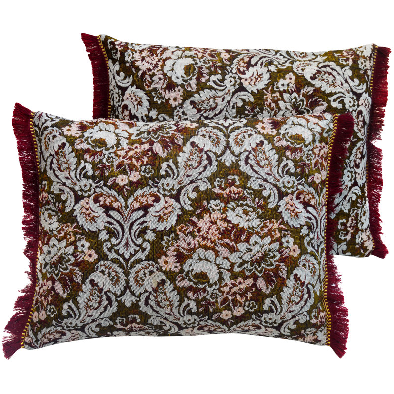 Lumbar Pillow Cover & Insert, Polyester/Eco-Fill