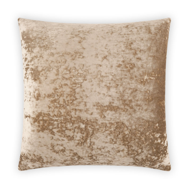 Riverdale Pillow Cover & Insert, Champagne, Square 24"