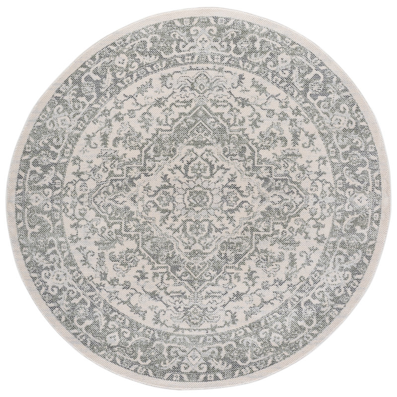 Harrison 402 Performance Oriental Rug, Round 6'7"