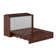 Atiyah Murphy Bed Chest with 6" Mattress, Storage and Built-in Charger