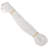 Chauvigny 0cm H x 236.22cm W Yellow And White Plastic Yard/Privacy Fence