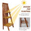 Kyheim Wood Plant Stand