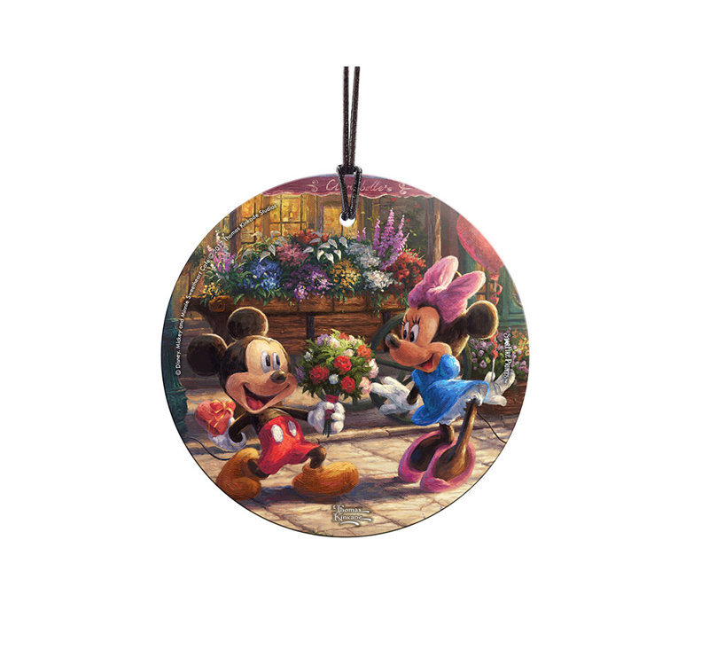 Imprimé en verre Disney Mickey and Minnie