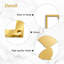 Abstrait, formes, minimaliste moderne, abstrait, décoration murale, décoration suspendue, décoration murale en métal-124839585-124839587
