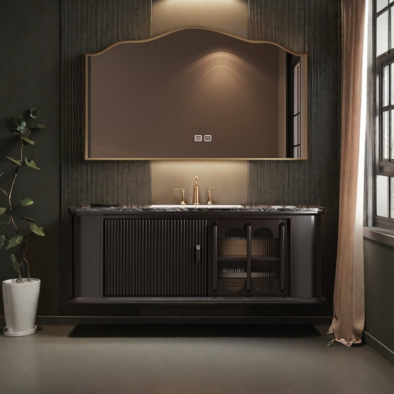 French high-end simple bathroom cabinet