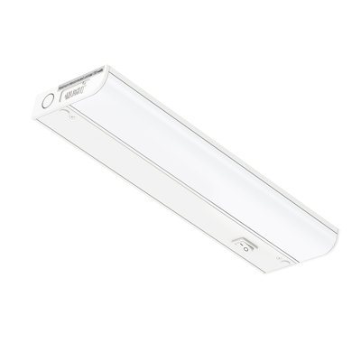 Inlight 12-inch Hardwired Only LED Under Cabinet Lighting, Soft White(3000K), Dimmable, Matte White Finished, ETL Listed, IN-0201-11-WH