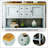 Cambridge Series Buffet Sideboard Console Table with Bottom Shelf-2079525668-2079525666
