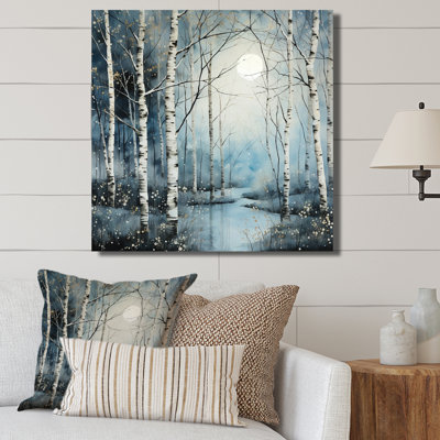 " Birch Woods Mystic Moonlight II "