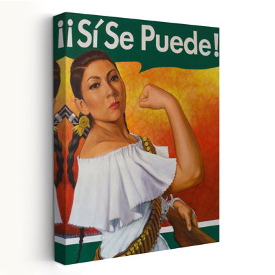 Rosita (¡Sí Se Puede!) - Art figuratif, fantaisiste, urbain, surréalisme, art militaire