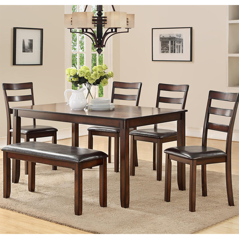 Modern 6 Piece Dining Set
