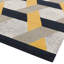 Deutsch Hand Woven Wool Gold/Grey Indoor Rug-149232040