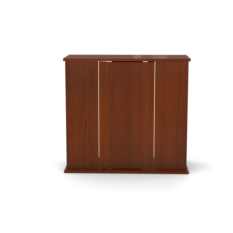 Cherry Wood Aquarium Stand with Concealed Storage