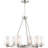 6 - Light Wagon Wheel Chandelier