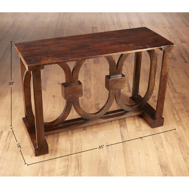 Console de 45 po Natalee, Teinté pacane