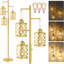 Lampe sur pied à intensité variable de 68 po avec cage en métal élégante, lampe sur pied industrielle moderne pour le salon, la chambre à coucher, le bureau et le bureau (comprend des ampoules DEL 2000LM)-371259873-371259807